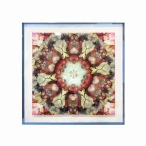 Vibrant Kaleidoscope Acrylic Wall Art